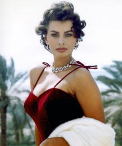 Italian actress Sophia Loren, circa 1955. (Photo by Diltz/RDA/Getty Images)