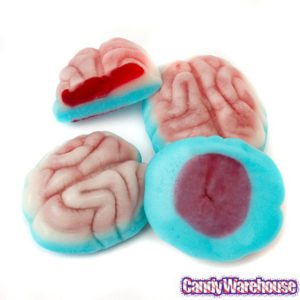 ハロウィン　お菓子　脳みそ　グミ　おもしろお菓子　アメリカ　halloween brain gummy